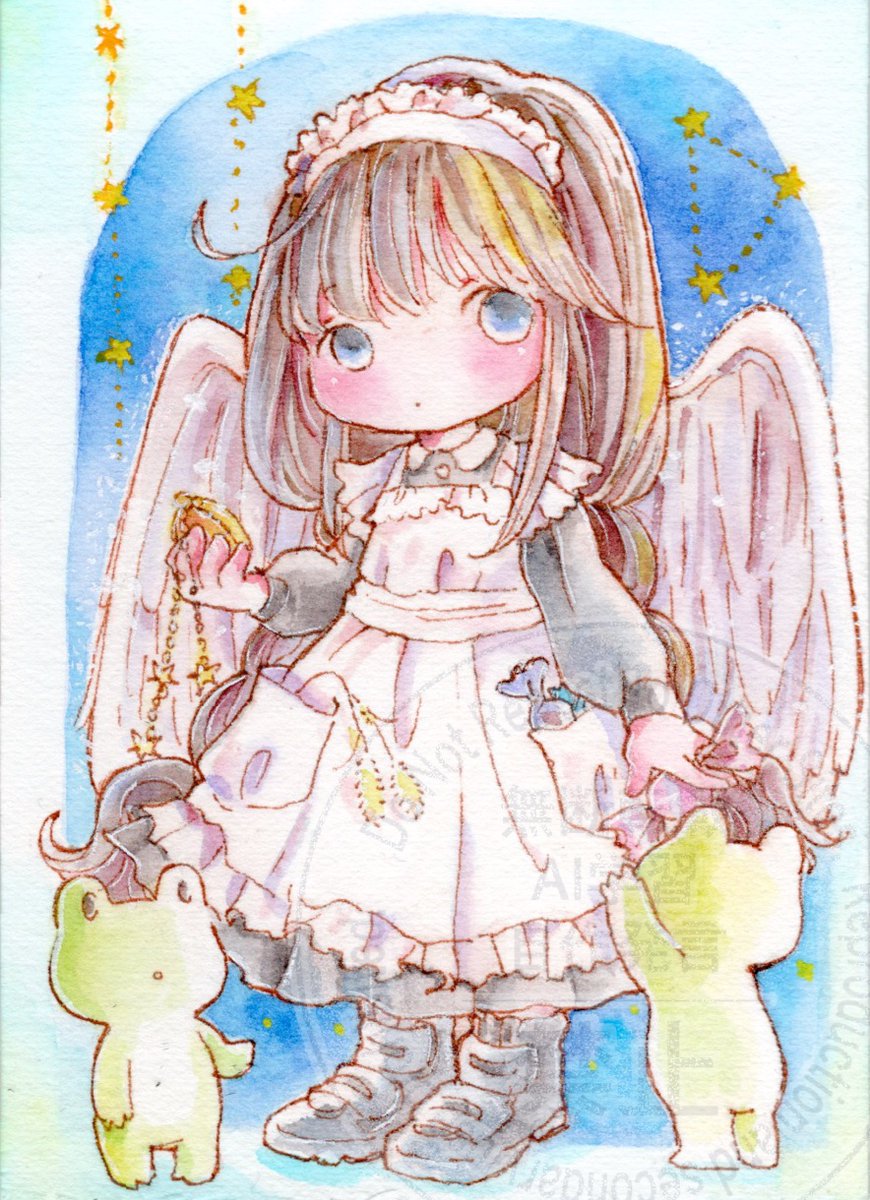 「おはようございますピクルスがトレンドにどんどん大きく(人気に)なっていくちゃんい」|チコリ@✨🐸羽根🪶としっぽ展のイラスト
