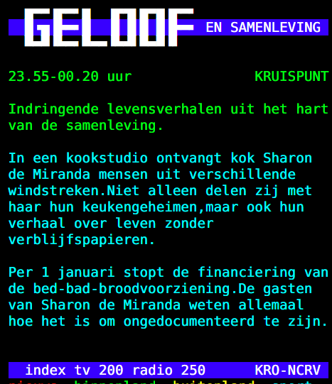 Dond3r's tweet image. In #KRUISPUNT #Kookstudio Ongedocumenteerden, oa een vrouw uit de Filipijnen. Heb ik iets gemist? is er oorlog op de Filipijnen? Wat doen die mensen hier? Deze mensen maken misbruik vh asielbeleid
#NederlandLuilekkerland @krokruispunt #vandaaginside #eenvandaag @binnenstebuitentv