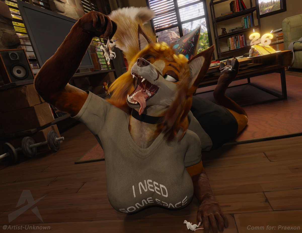 Artist-Unknown (Ayu) (@ayu_artistunkwn) on Twitter photo CW: Oral Vore
Two posts in one day from Ayu??
This was something I did a couple months ago for Praexon, over on FA! He recently got a model made from <a href="/Sandman2480/">Sandman2480</a>, and I was lucky enough to playtest a render with her 💜💜
Original post:
furaffinity.net/view/58958984/ CW: Oral Vore
Two posts in one day from Ayu??
This was something I did a couple months ago for Praexon, over on FA! He recently got a model made from <a href="/Sandman2480/">Sandman2480</a>, and I was lucky enough to playtest a render with her 💜💜
Original post:
furaffinity.net/view/58958984/