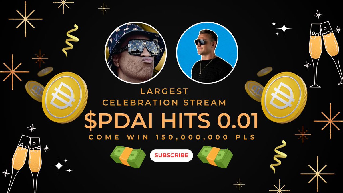 ianheinischmma's tweet photo. The CryptoKings’ Biggest Livestream Ever Tomorrow!

We Absolutely Smashed It With:

#TEDDYBEAR
#PTGC
#UFO
#pWBTC
#pDAI 

Who’s Ready For #pDAI’s Next 68x And These Coins To Hit Billions!?

We’re Giving Back With A 150,000,000 #PLS Giveaway Worth $10.5K Live On Stream!

Subscribe On YT, Like, And RT The Tweet For Your Chance To Win Big! 👇

https://t.co/taUIpfH1hj