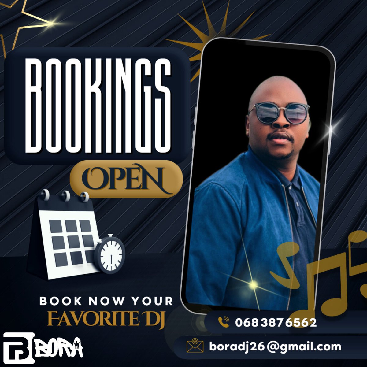 BoraDj_sms's tweet photo. Want to elevate your event with the best music? Boradj is the man for the job. Book now and let the good times roll!
#DJAvailable #SeasonVibez https://t.co/uvrXaKMWek