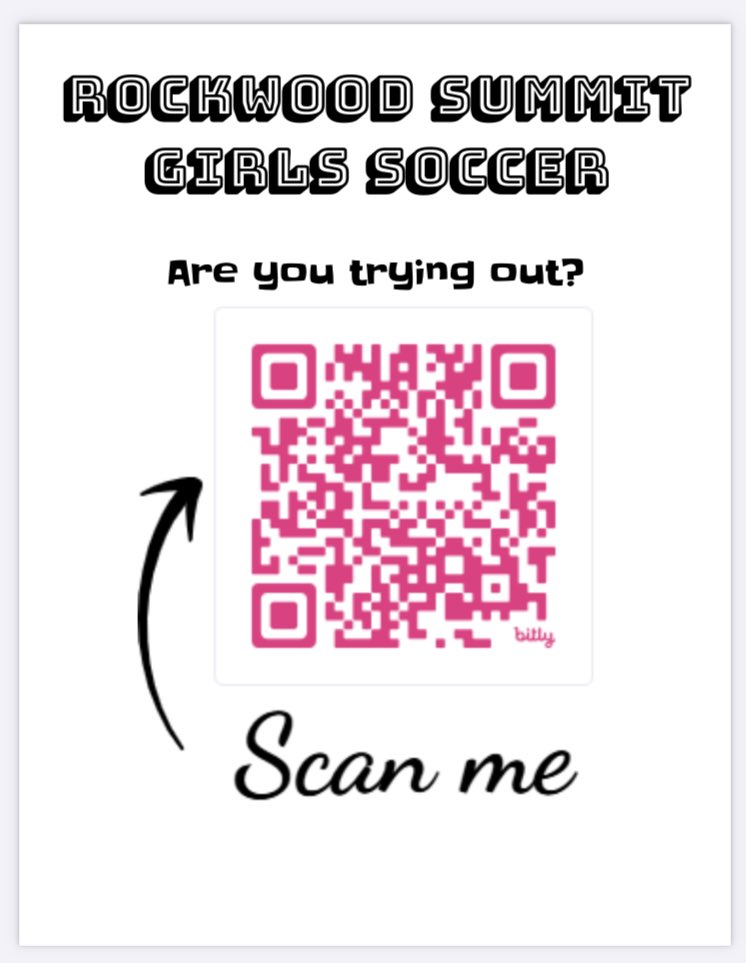 For any girls interested in trying out for Girls Soccer this spring, Coach Gauvain and Coach Bruno will have a brief meeting in the flex room tomorrow at 8am.
<a href="/summitsoccer026/">Summit Soccer</a> <a href="/RSHSPrincipal/">Dr. Emily McCown</a>