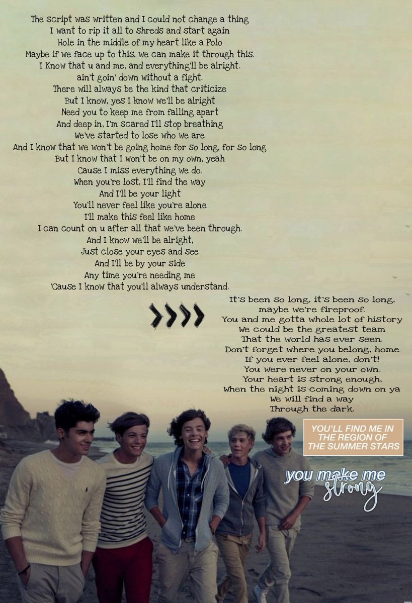 teaandfrozenpea's tweet image. A love letter to my fellow directioners.
#1DFOREVER