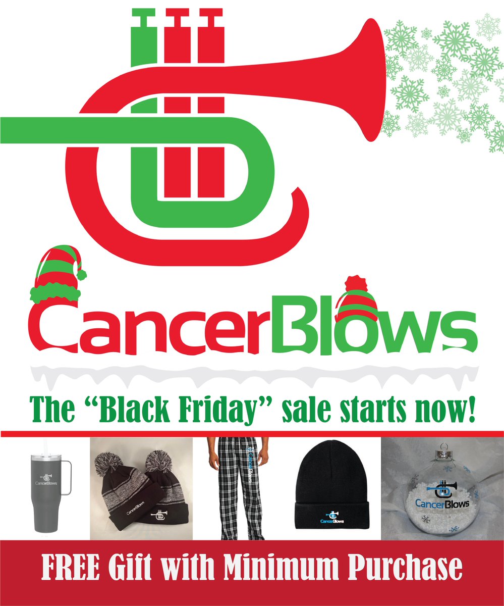 CancerBlows_'s tweet photo. The CancerBlows "Black Friday" sale starts now!
https://t.co/Y7Q2L5JogV
#cancerblows https://t.co/P0ni4AM03w