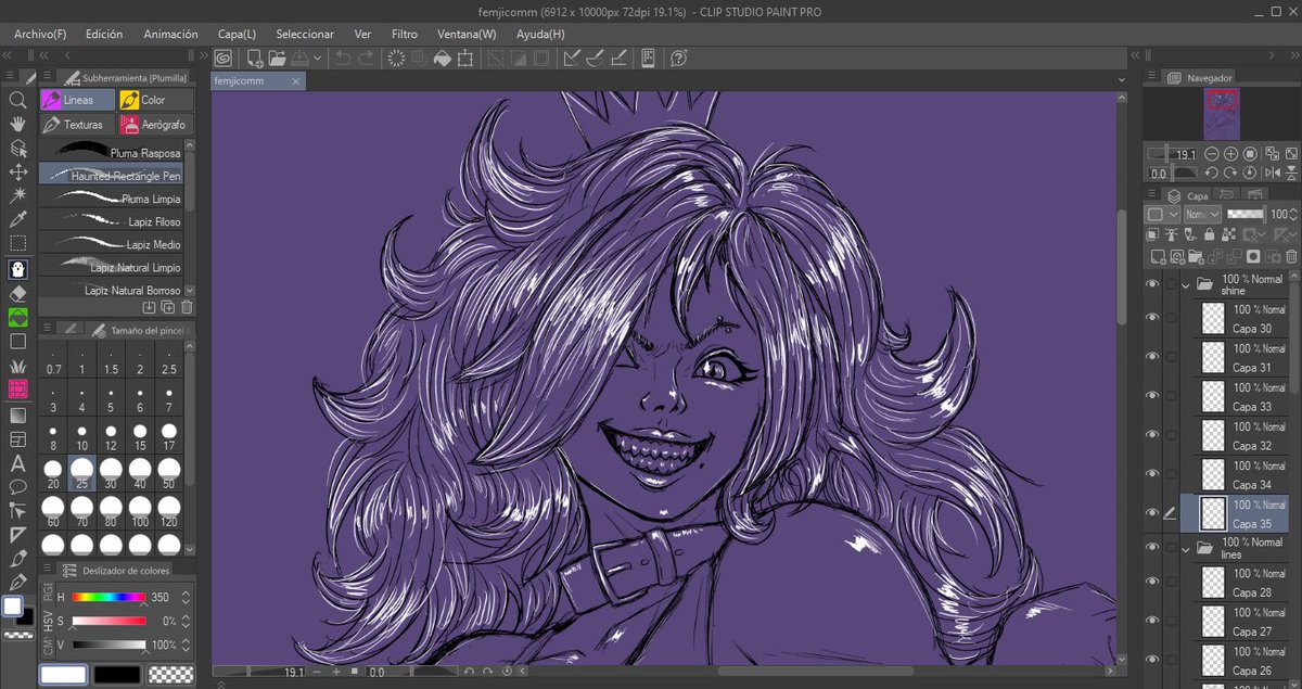 Once again, hair being my thing 🙌✨
This one is turning out really nice 😌