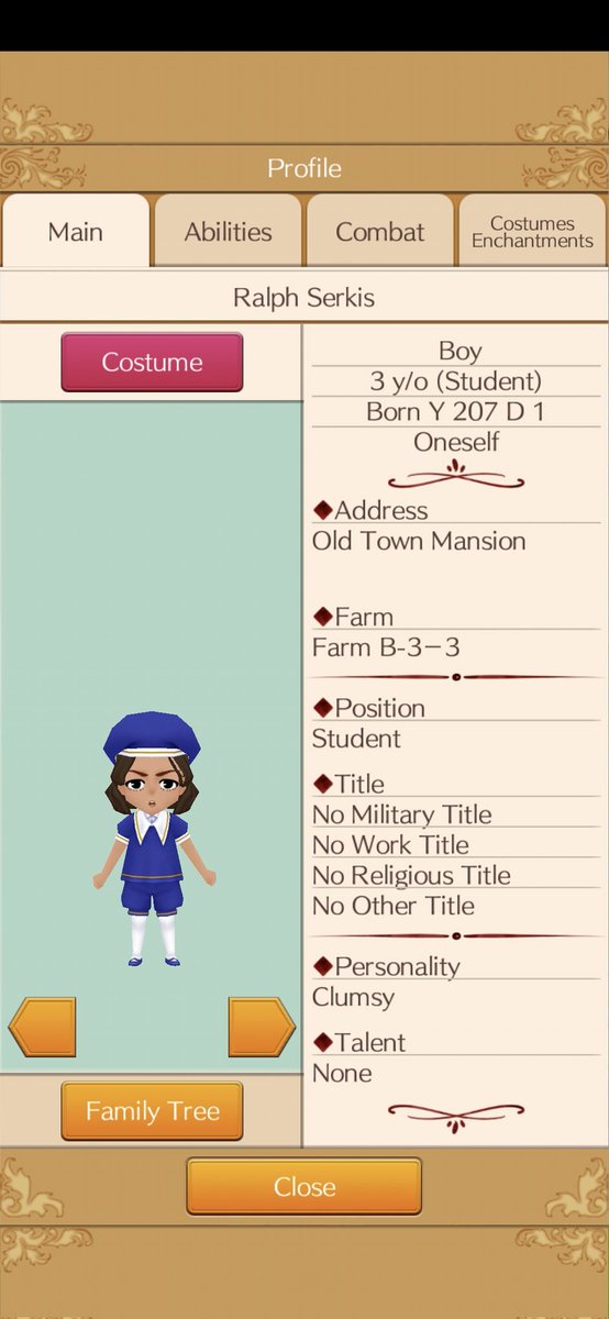 MysticRoseYT's tweet image. Finally transferred to my 3rd generation in @WN_ElneaKingdom. Unfortunately, my last gen mostly only had boys, so I guess I be playing as my son/grandson🤷‍♀️ #elneakingdom #thirdgeneration #son