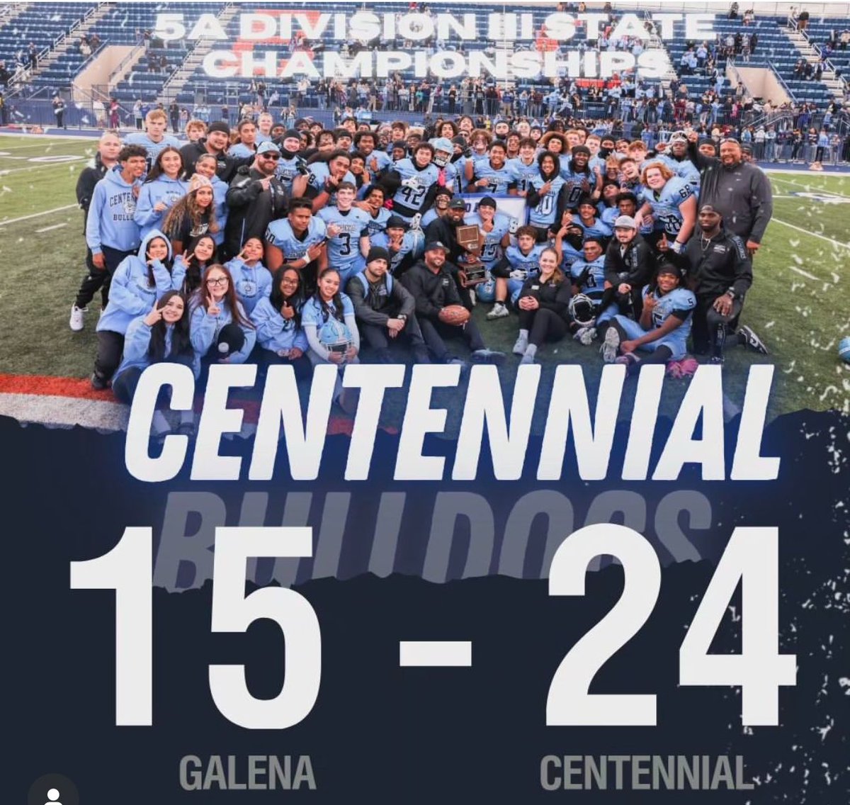 Back 2 Back!!! Nevada 5AIII STATE CHAMPS!!