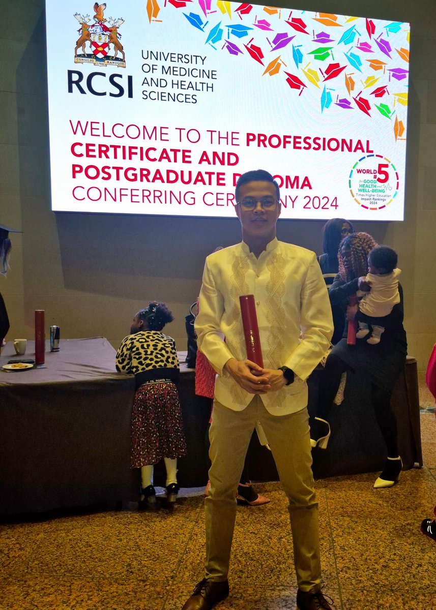 VenezuelaAldrin's tweet photo. RCSI Conferring Ceremony 2024.
Grateful to everyone who helped make this achievement possible, and congratulations to all my fellow graduands.
Next challenge: applying these learnings into practice for better outcomes.
#RCSIconferring #AdvancedLeadership #FirstClassHonours https://t.co/jNn7BIS9JQ
