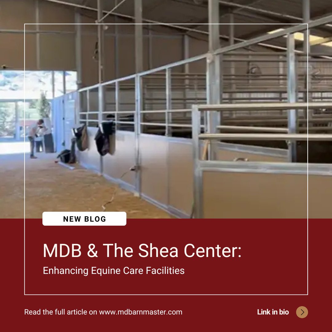 MDBarnmaster's tweet photo. MD Barnmaster is proud to partner with The Shea Center. Discover how these improvements are making a difference for the community and its therapy horses. Read the full article here 👉 https://t.co/5erLqWPJ2r https://t.co/eYOpgiUsYL