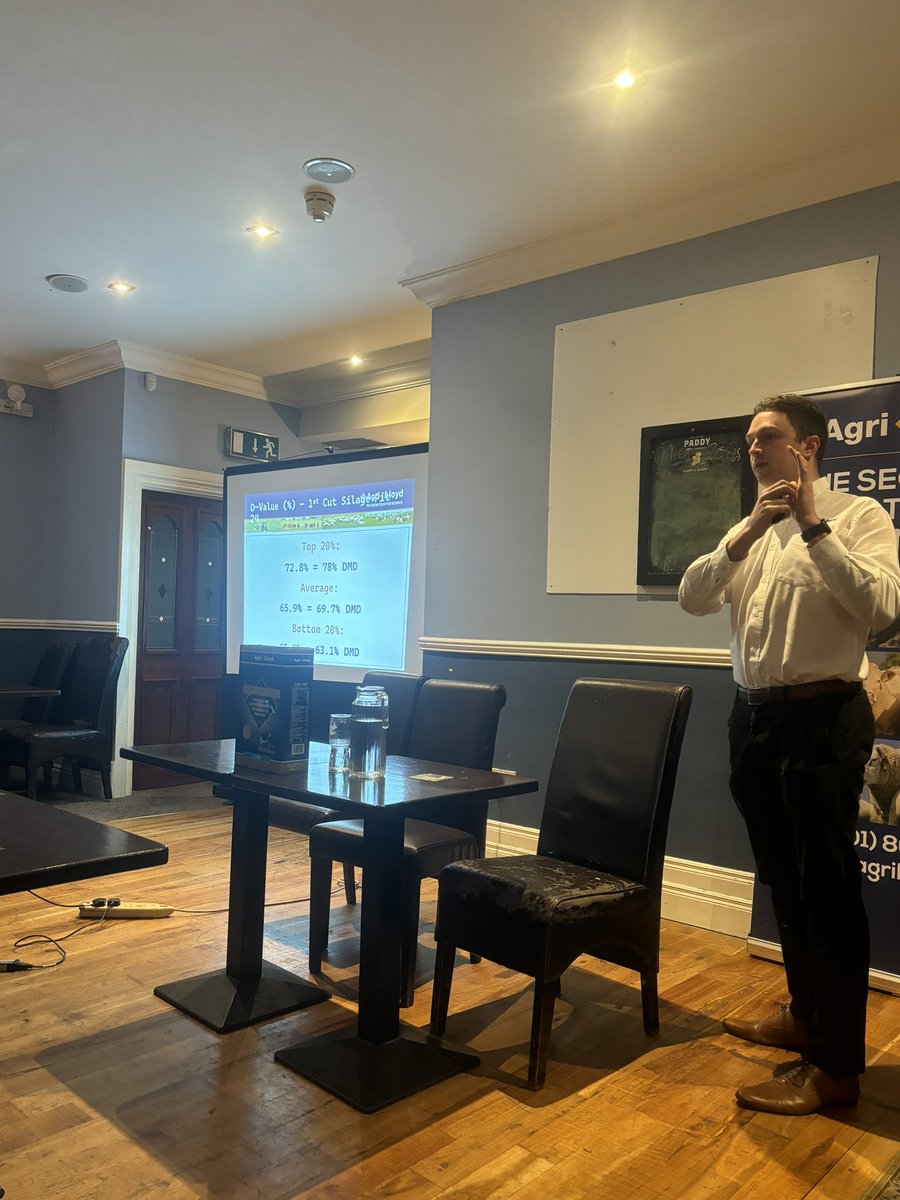 Shane McAuliffe 🐷✈️ (@shanemcauliffe1) on Twitter photo Fantastic presentation from <a href="/JohnMolloy92/">John Molloy</a> <a href="/AgriLloydUK_IE/">Agri-Lloyd</a> on feeding the dry cow, looking at silage quality results for 2024, importance of trace elements, colostrum quality and knowing your milk urea level Fantastic presentation from <a href="/JohnMolloy92/">John Molloy</a> <a href="/AgriLloydUK_IE/">Agri-Lloyd</a> on feeding the dry cow, looking at silage quality results for 2024, importance of trace elements, colostrum quality and knowing your milk urea level
