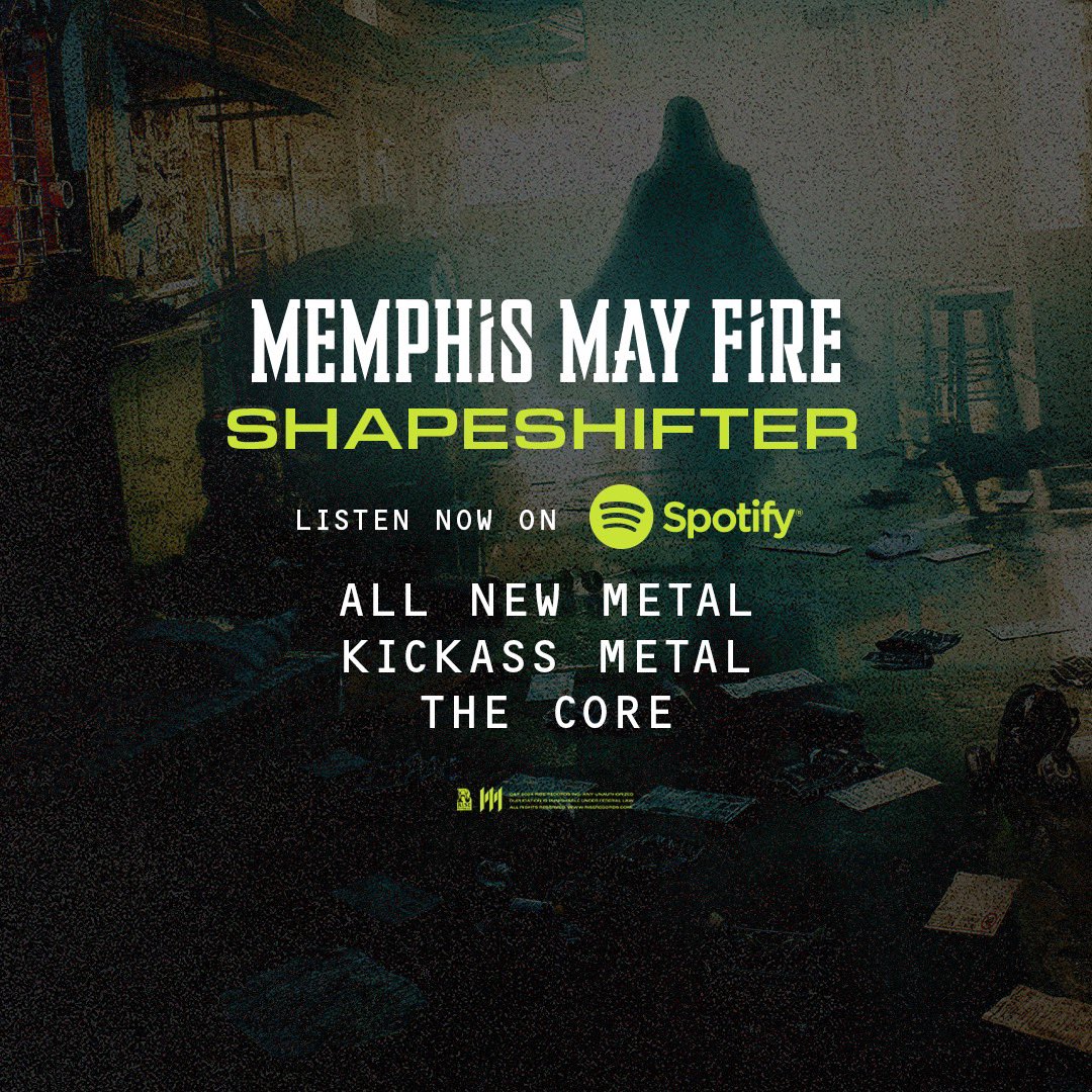 “SHAPESHIFTER” is streaming now on these @spotify playlists 🔥 spoti.fi/3ALmxME