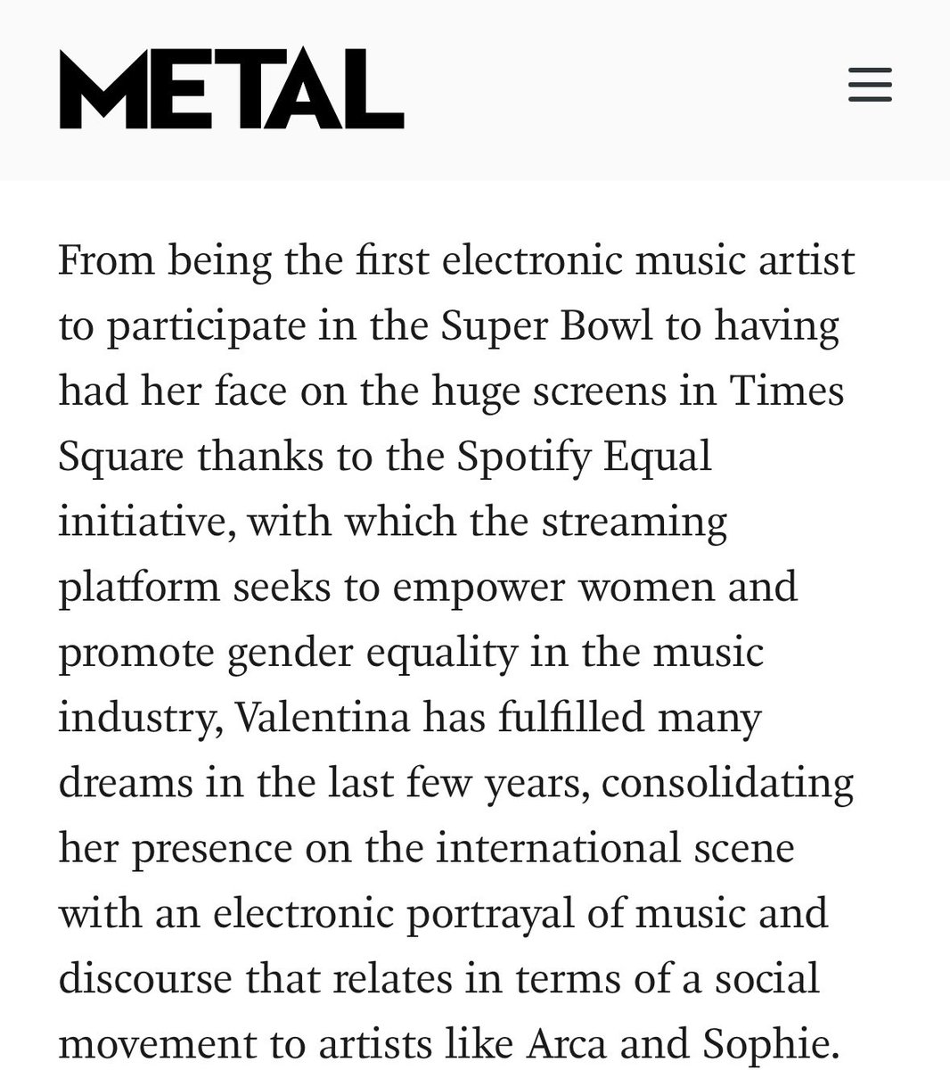 vmorettii's tweet photo. Thank you METAL Magazine @Metal_Magazine for the article on my new song “tú y yo” 🪐💕 https://t.co/ugq5O9Bxim
#metalmagazine #valentinamoretti #newmusic #newmusicalert #indiepop #synthpop #electropop #electronicmusic #technopop #synthwave #synthesizers #juno106 #synthmusic #singersongwriter #musicproducer #womeninmusic #mujeresenlamusica #transartist #transsinger #cyberpop #indieartist #indiemusic