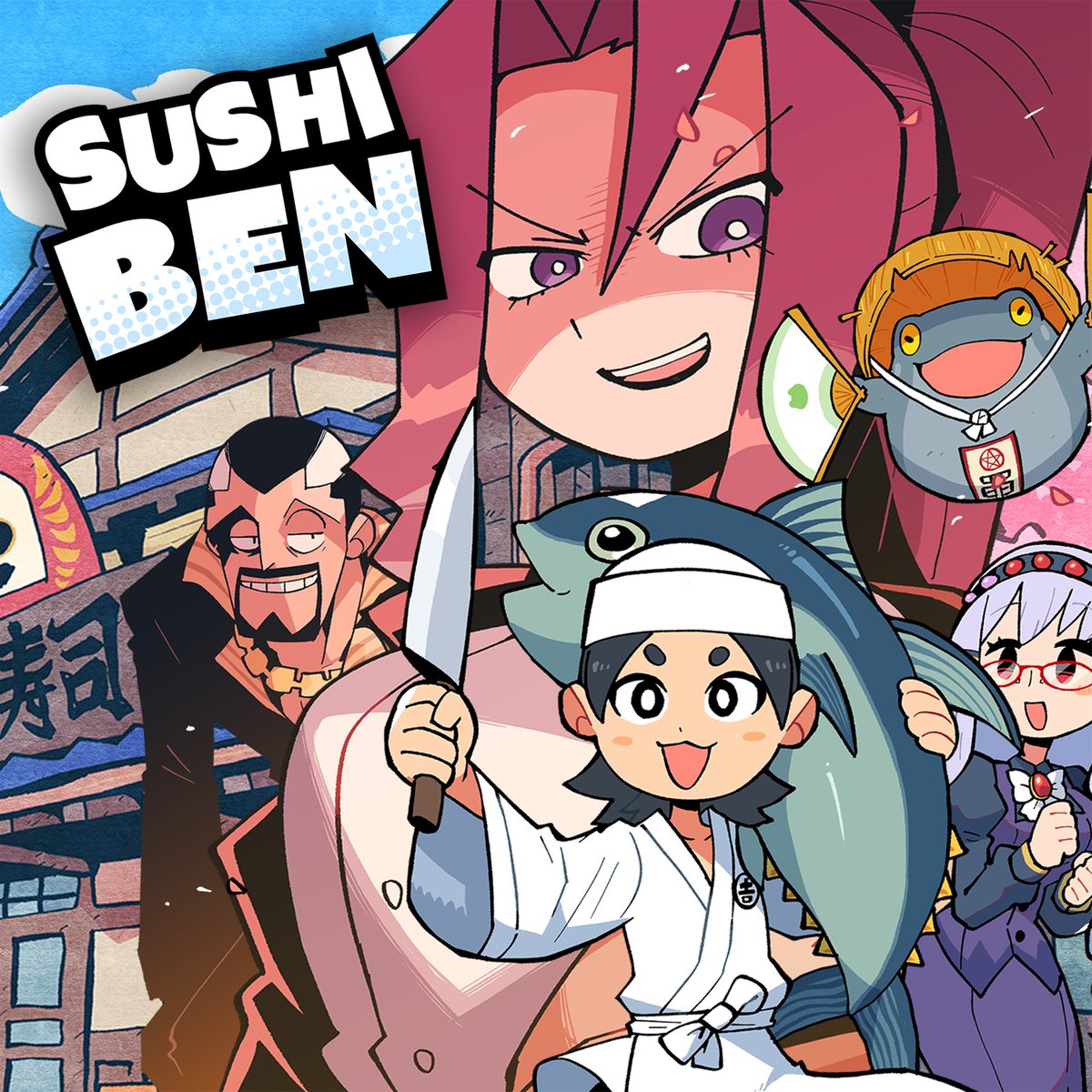 Sushi Ben - Steam release Sept. 18!! tweet media