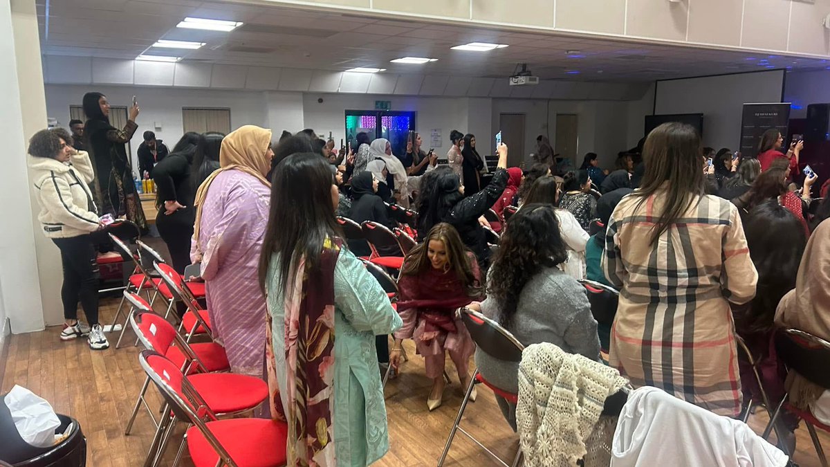 Charity event with famous singer Nooran Lal where I had the opportunity to speak with an audience of women about the upcoming tailoring classes , these classes will be delivered free of charge to encourage women and girls to learn new skills in tailoring and setting up a business