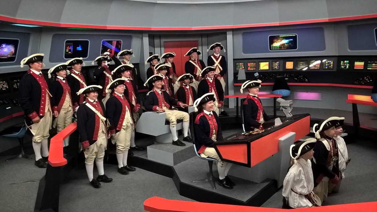 startrektour's tweet image. Star Trek time travel episode? Nope just some reenactors posing on the bridge for a one of a kind photo!
You never know who you’ll meet here at the tour!
startrektour.com
#StarTrek