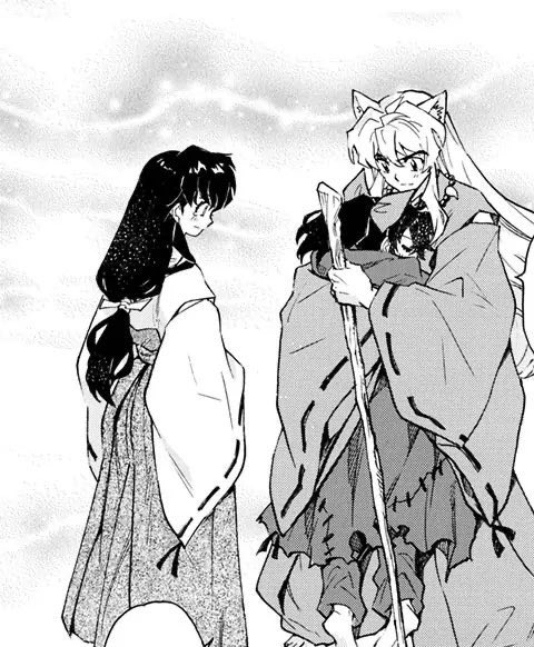 모롱이 쪼꼬미라 이누야샤한테 안겼을때 품안에 다 들어오는게 발림 포인투