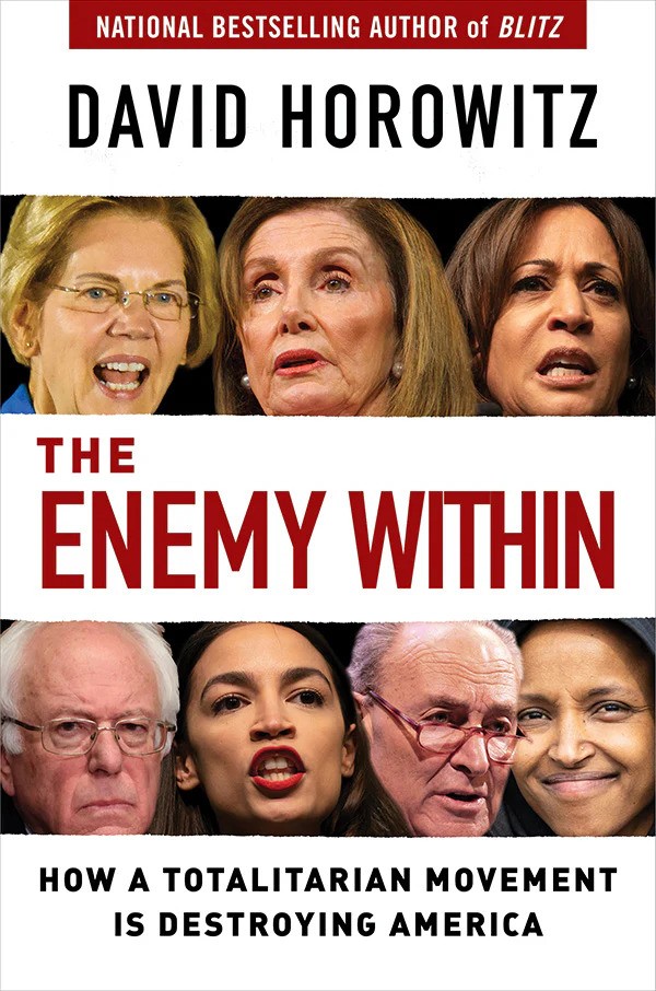 BLACK FRIDAY SALE: From now until December 2nd, spend $30 on the FPM Store and receive a free copy of "The Enemy Within" by David Horowitz. 

David Horowitz has been the bête noire of the Left for decades, on account of his courageous revelations of their aims and tactics, and