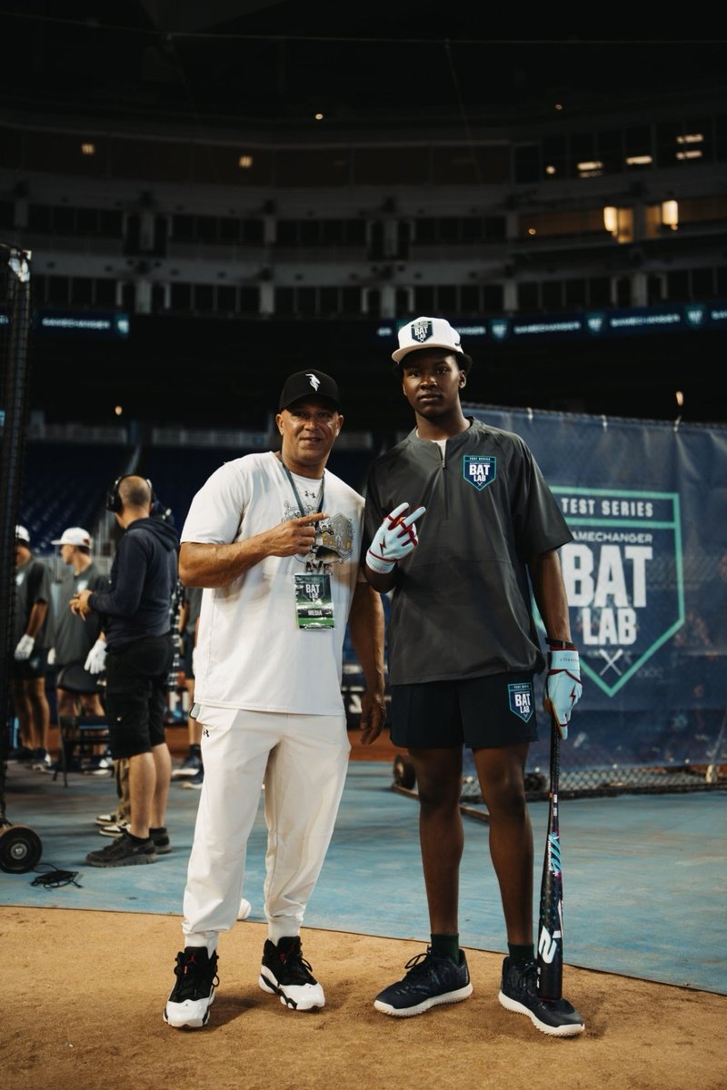 DexterMcCleon_1's tweet image. Had a great time this past weekend working, and testing the new 2025 BBCOR bat lineup, with 20 of the top College, and HS Amateur baseball athletes in the Country for @GetGameChanger, at the @Marlins Park. #GCpartner