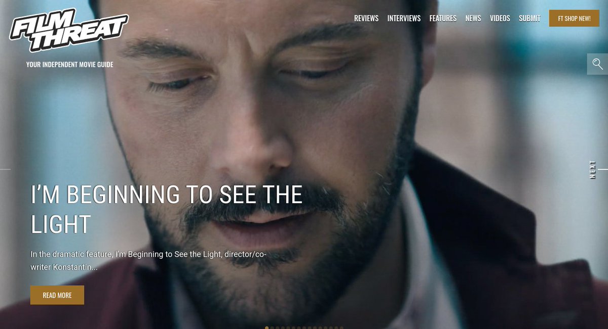 "…the dark complexity of loss and the beginning of recovery..." Bradley Gibson sees the light of I'm Beginning To See The Light.
filmthreat.com/reviews/im-beg… #SupportIndieFilm #Drama #ImBeginningToSeeTheLight