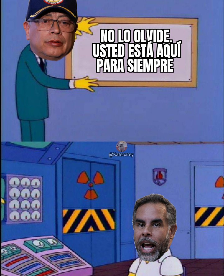Petro apenas vio a Armando Benedetti. 🤡🤣