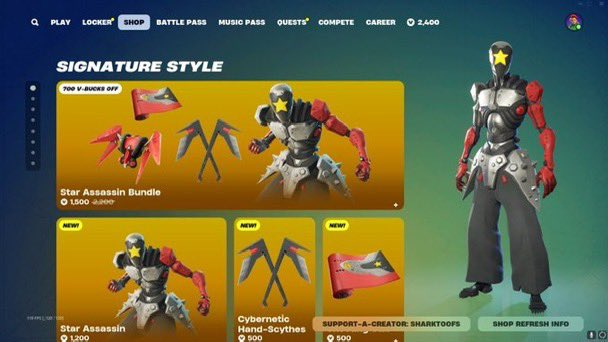 STAR ASSASSIN SKIN OUT NOW 🔥