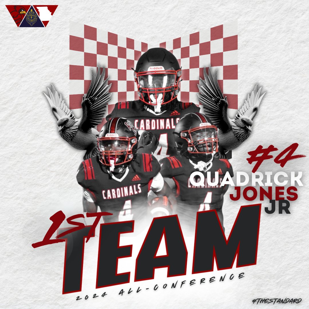 Congratulations to <a href="/jones_quadrick/">Quadrick Jones Jr.</a> on his 1st Team All Conference selection!