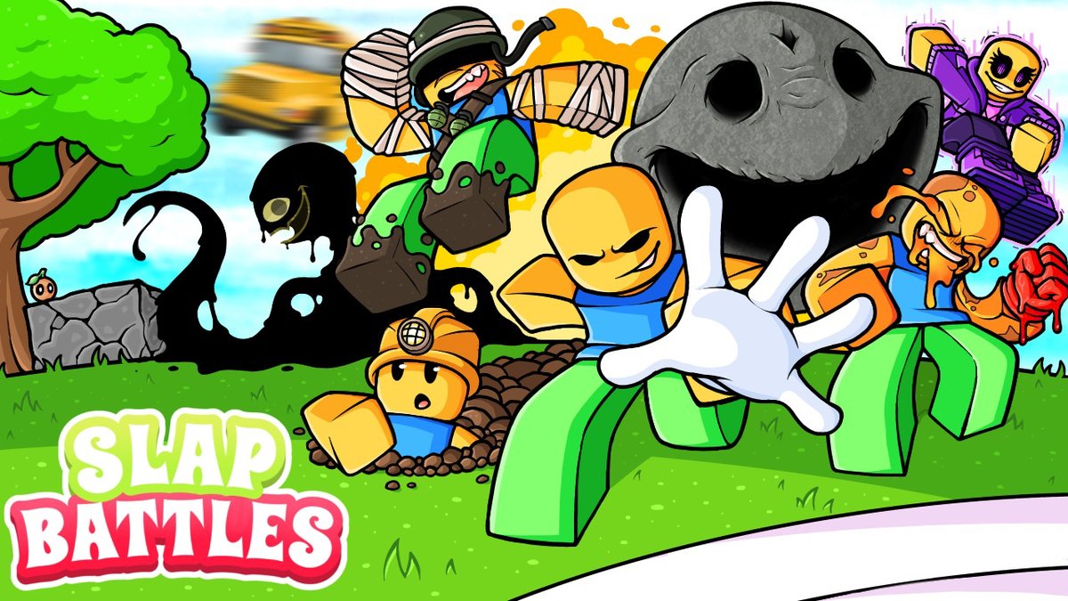 Slap_BattlesRBX's tweet image. What is something you&apos;d like to see in slap battles?