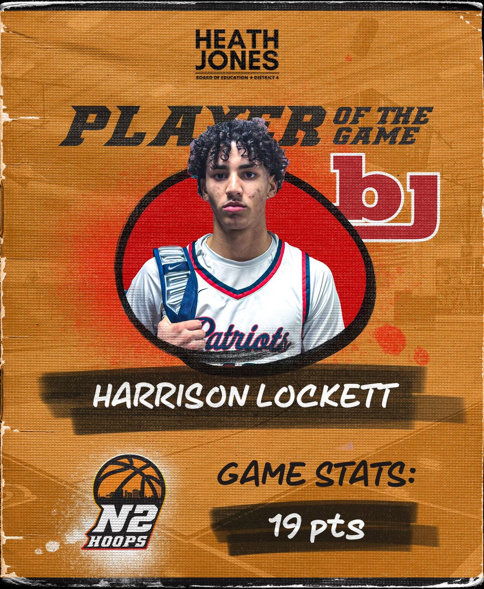 <a href="/RepHeathJones/">Heath Jones</a> Player of the Game

Harrison Lockett with 19 points.