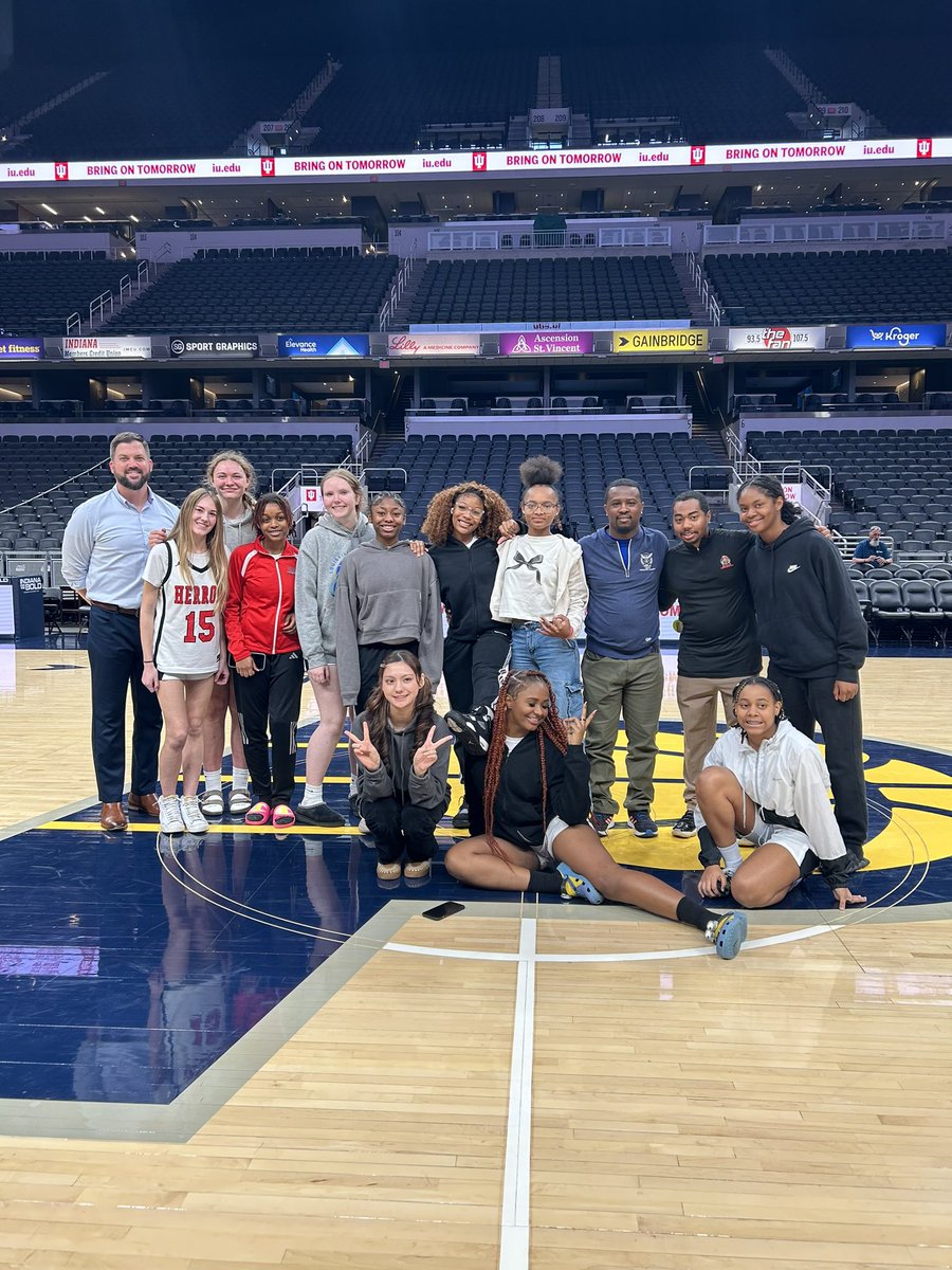 Herron Athletics (@herronathletics) on Twitter photo Nothing quite like playing at Gainbridge! An experience our student-athletes will never forget. Thanks <a href="/Pacers/">Indiana Pacers</a> for having us. ❤️ Nothing quite like playing at Gainbridge! An experience our student-athletes will never forget. Thanks <a href="/Pacers/">Indiana Pacers</a> for having us. ❤️