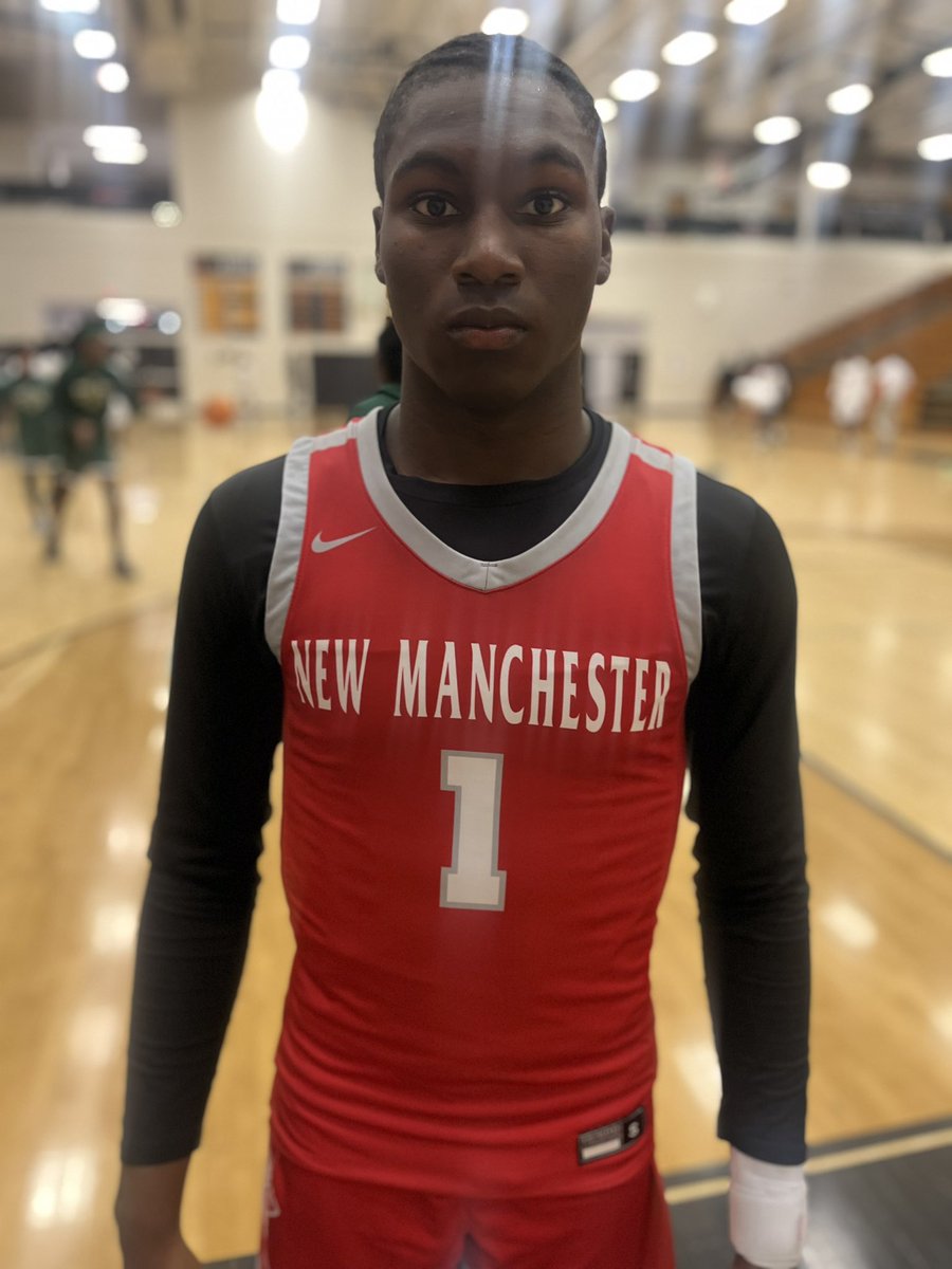 Delancy Alexander 6’3 G 2026 New Manchester

The dual sport athlete wasted no time introducing himself to the rim and left a lot of highlight plays on the floor. Aggressive guard with a knack for playing above the rim. 15pts in win.