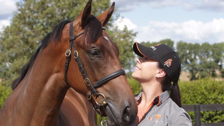 Prima Park has accrued an enviable record with their NZB Ready to Run Sale graduates, and farm principal Kelly Van Dyk is hoping they can add another to that list from their 2024 draft.👏🏻

2019 Hong Kong Champion Sprinter #BeatTheClock, 2016 Horse of the Year #DebtCollector, and