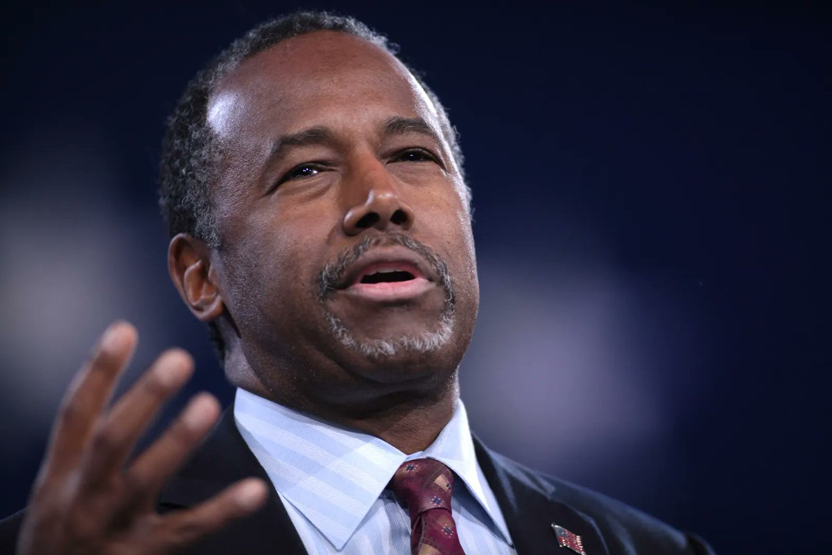 simonateba's tweet photo. JUST IN: Ben & Candy Carson (@RealBenCarson) writes, "While I am pleased each time I see one of President Trump’s cases dismissed, I can’t help but reflect on the dark stain these last few years have left on our nation’s reputation and integrity.   

"The lawfare, lies, deception, and collusion have caused irreparable damage to many of our institutions.  It’s perhaps the greatest act of desperation in the history of American politics, yet it was soundly rejected by We the People.   

"I pray the American people will remember this when the left inevitably tries it again and that we ALWAYS choose liberty over tyranny. God bless."
