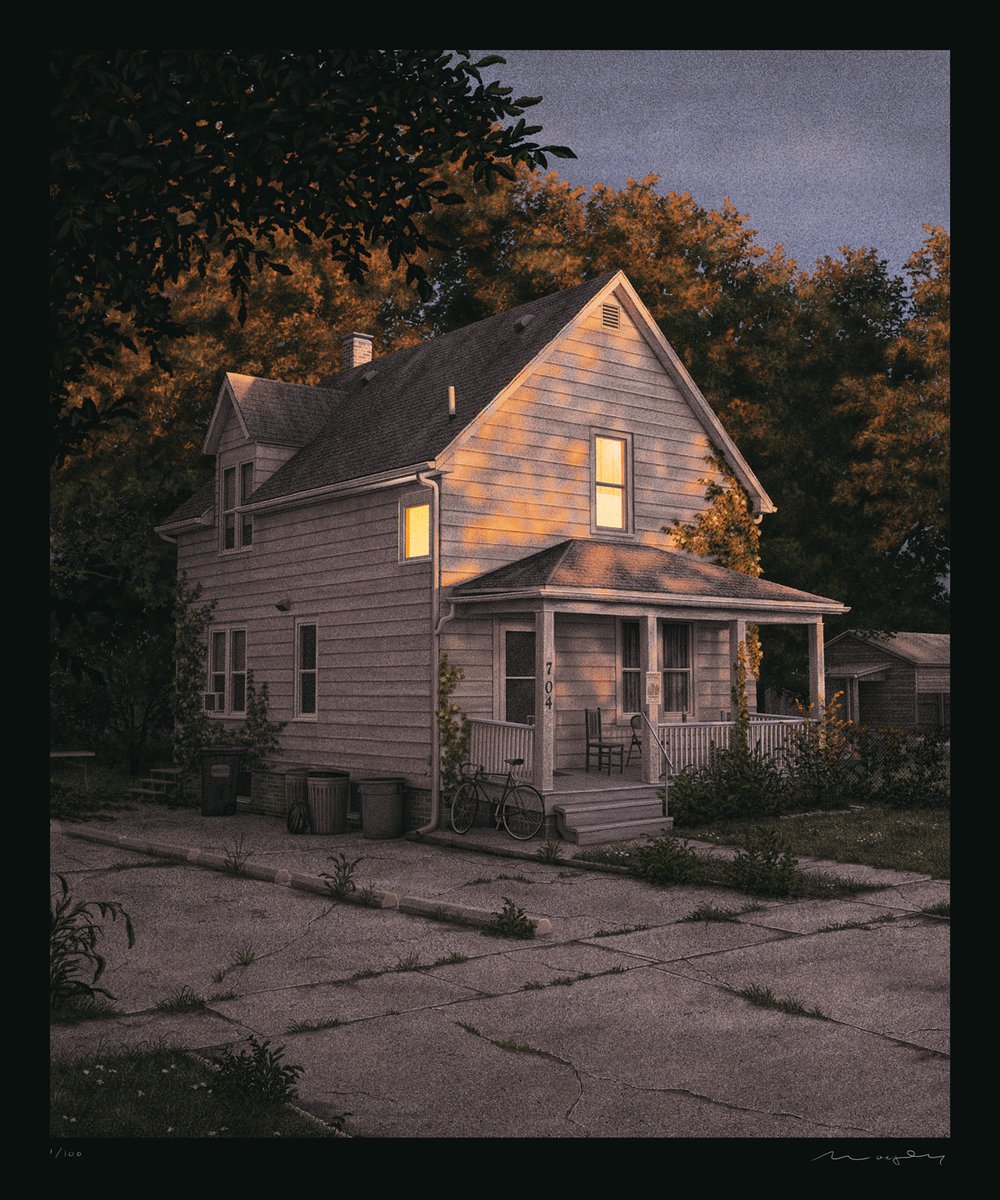 My newest art print, A Summer’s End, will be available on Tuesday (11/26) at 7pm ET in my store. This is a limited edition, 20 x 24”, giclée print. There will also be a rainbow firefly foil edition.
store.nicholasmoegly.com