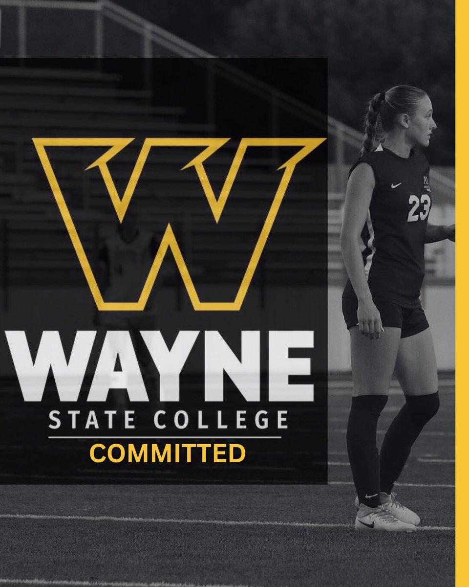 Blessed for this new opportunity!! #GoCats💛🖤<a href="/WayneStSoccer/">Wayne State College Women's Soccer</a>