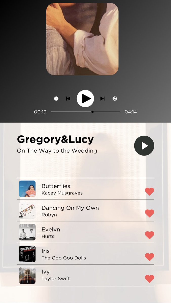 lovesfranchaela's tweet photo. #gregoryxlucyweek playlist for day 2: 
🥰❤️ https://t.co/E0WpMpX4uu