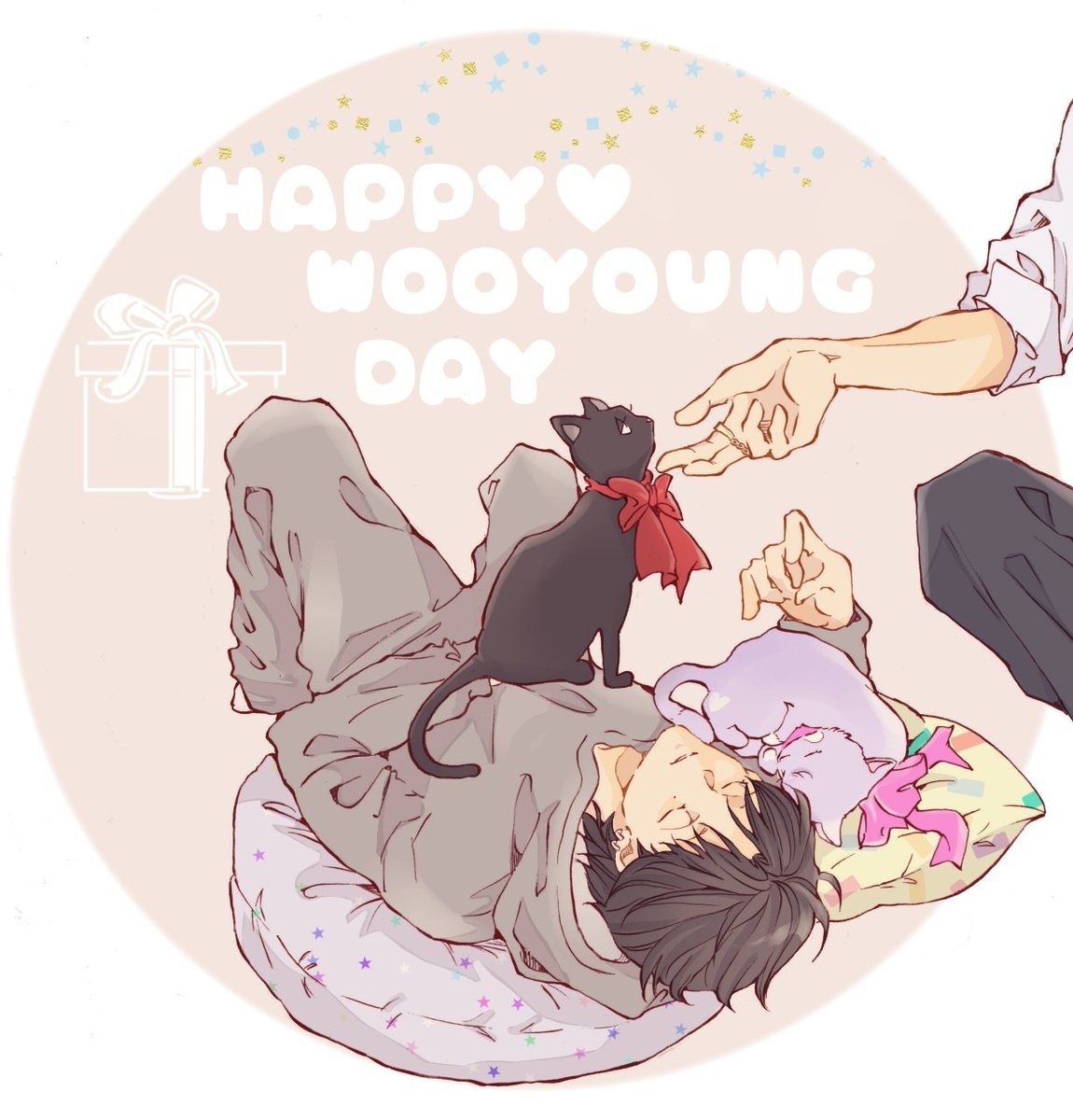 🐾おめでとう～🖤🐈‍⬛🎀