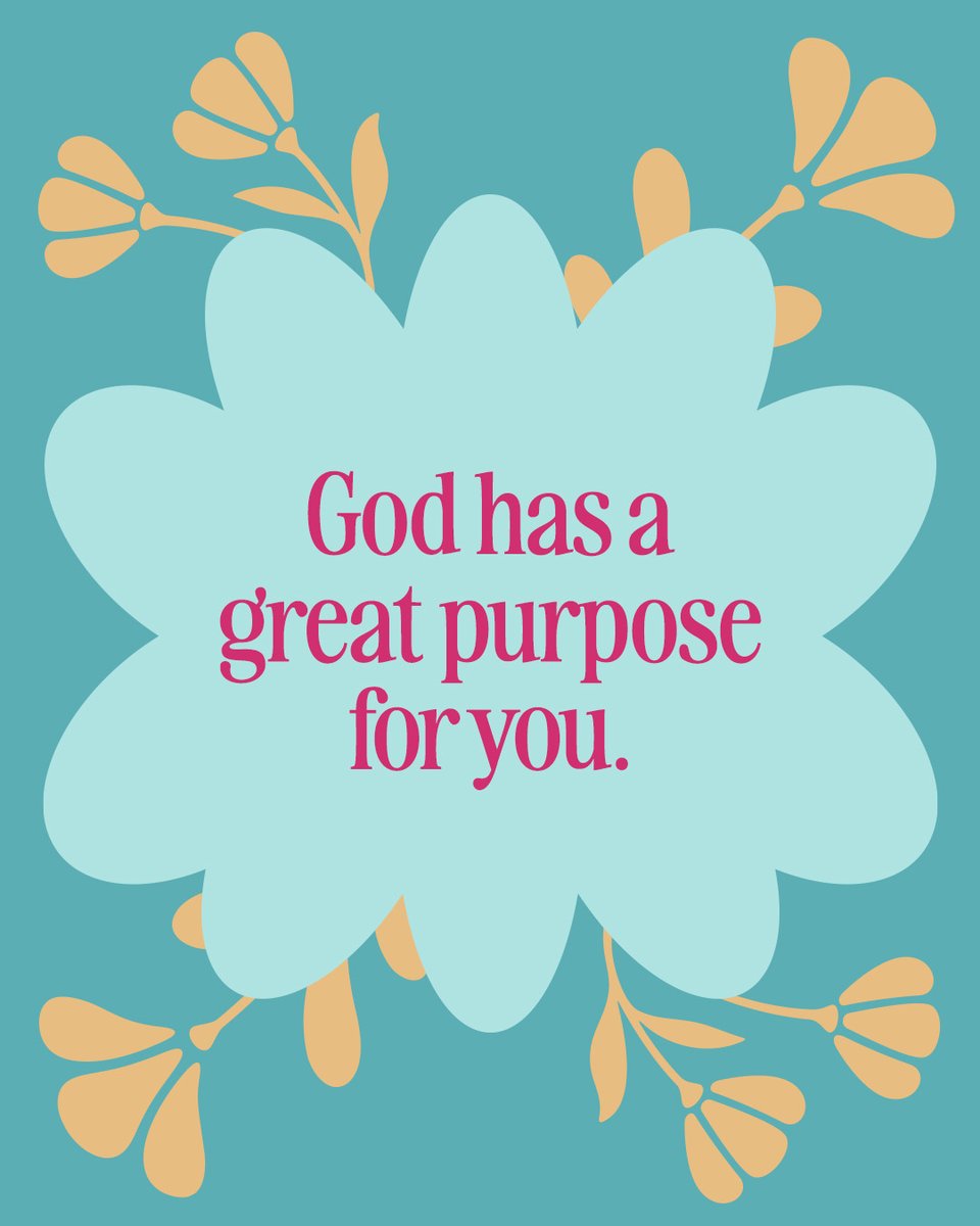 VictoriaOsteen's tweet photo. God has a great purpose for you. Your life holds meaning and the potential to make the world a better place. https://t.co/tyIrI2DvfW