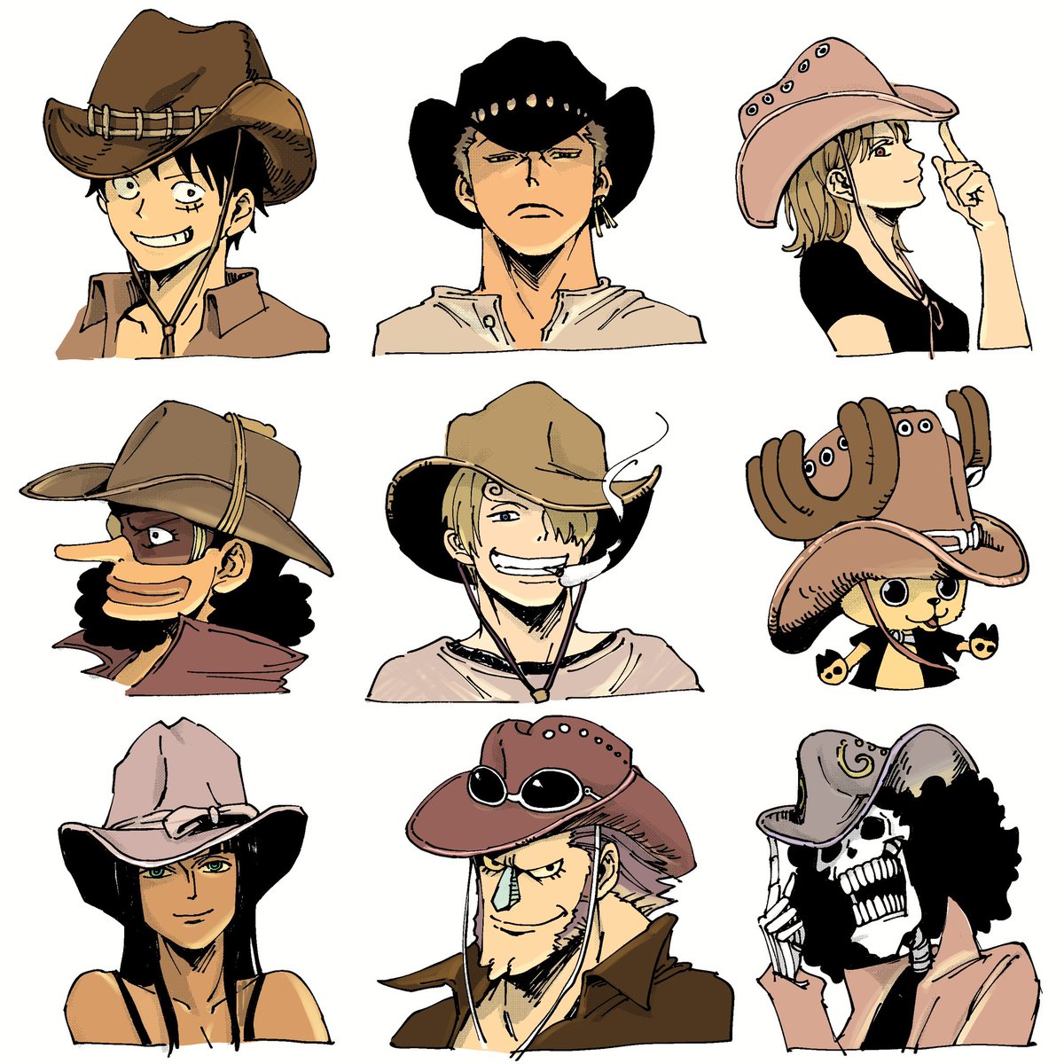 suanminico's tweet photo. #ONEPIECE cowboy hat https://t.co/pVcplvxVKl
