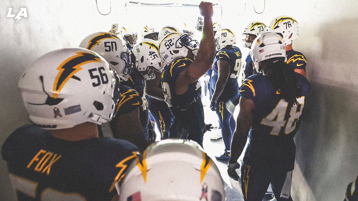 chargers's tweet image. dark mode activated