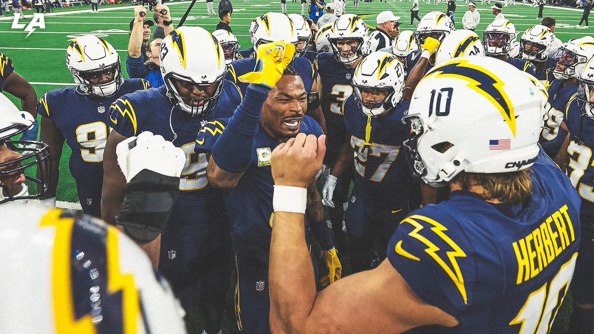 chargers's tweet image. dark mode activated