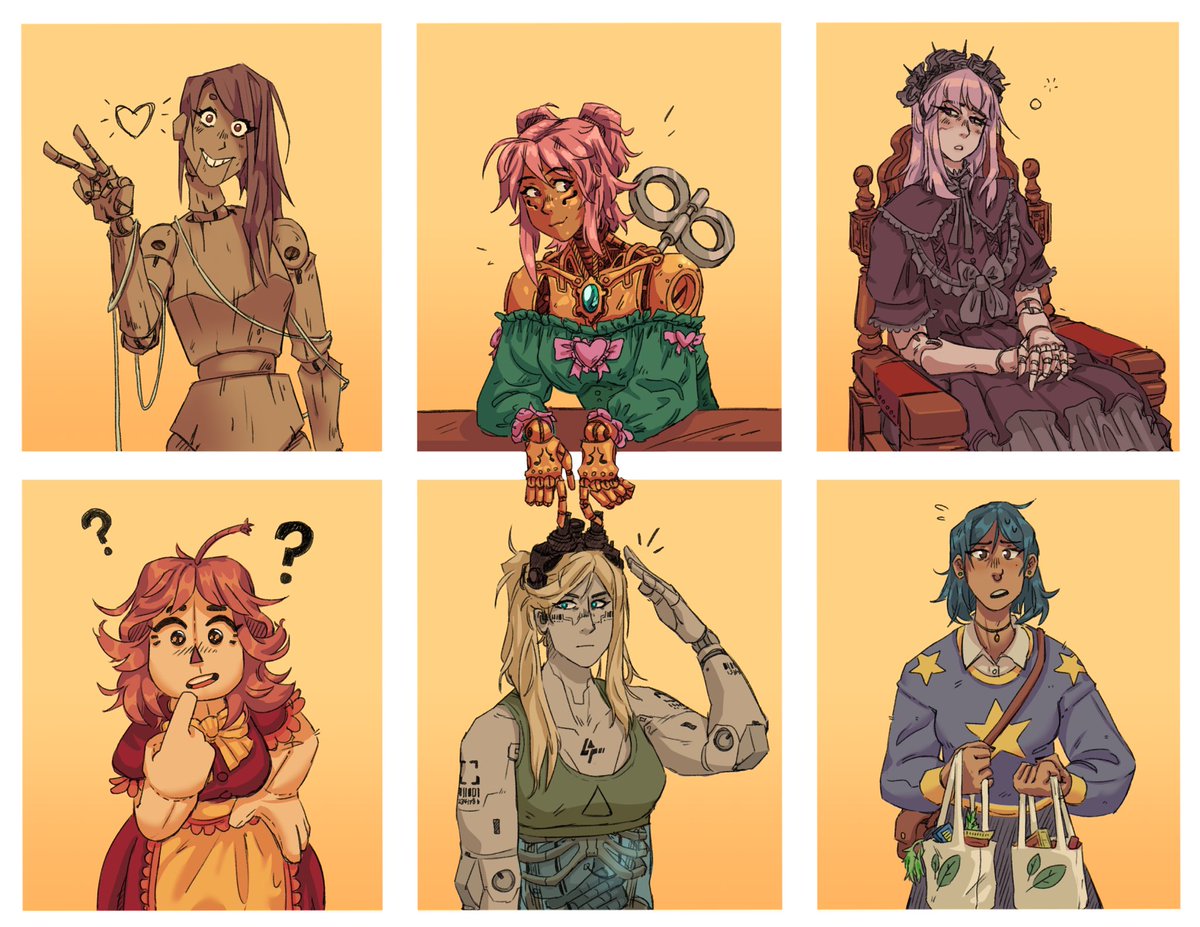 Doll girls &amp; they’re all roommates. Which one is ur fave