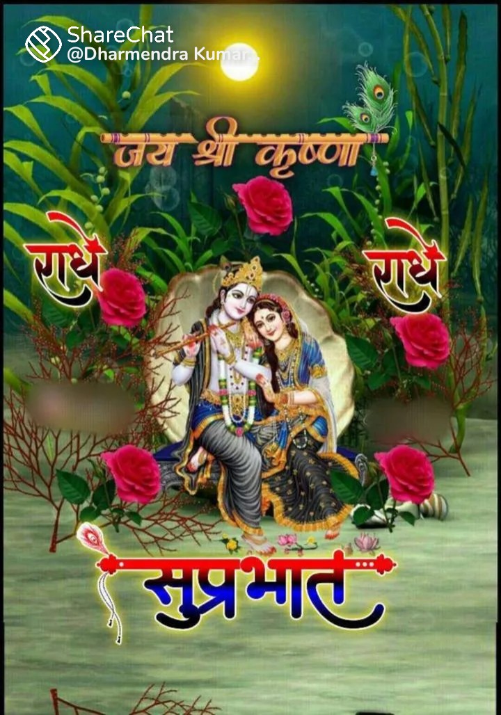 जय श्री कृष्णा 🥀🥀 
राधे राधे 🥀🥀 
सुप्रभात दोस्तों। गुड मॉर्निंग 🥀🥀