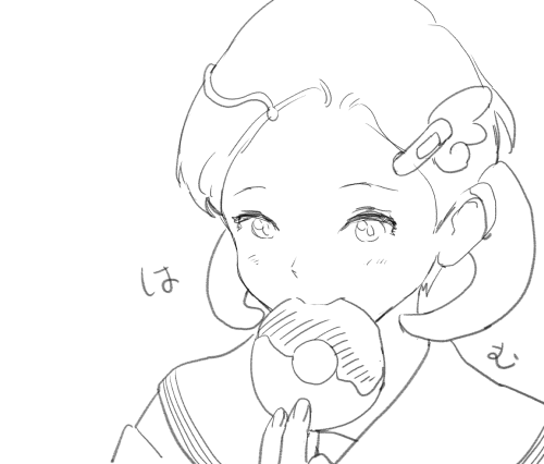 ヌワラグレイさん@Nuwara_Grayちのリリー・カーマインちゃんらくがき再掲 