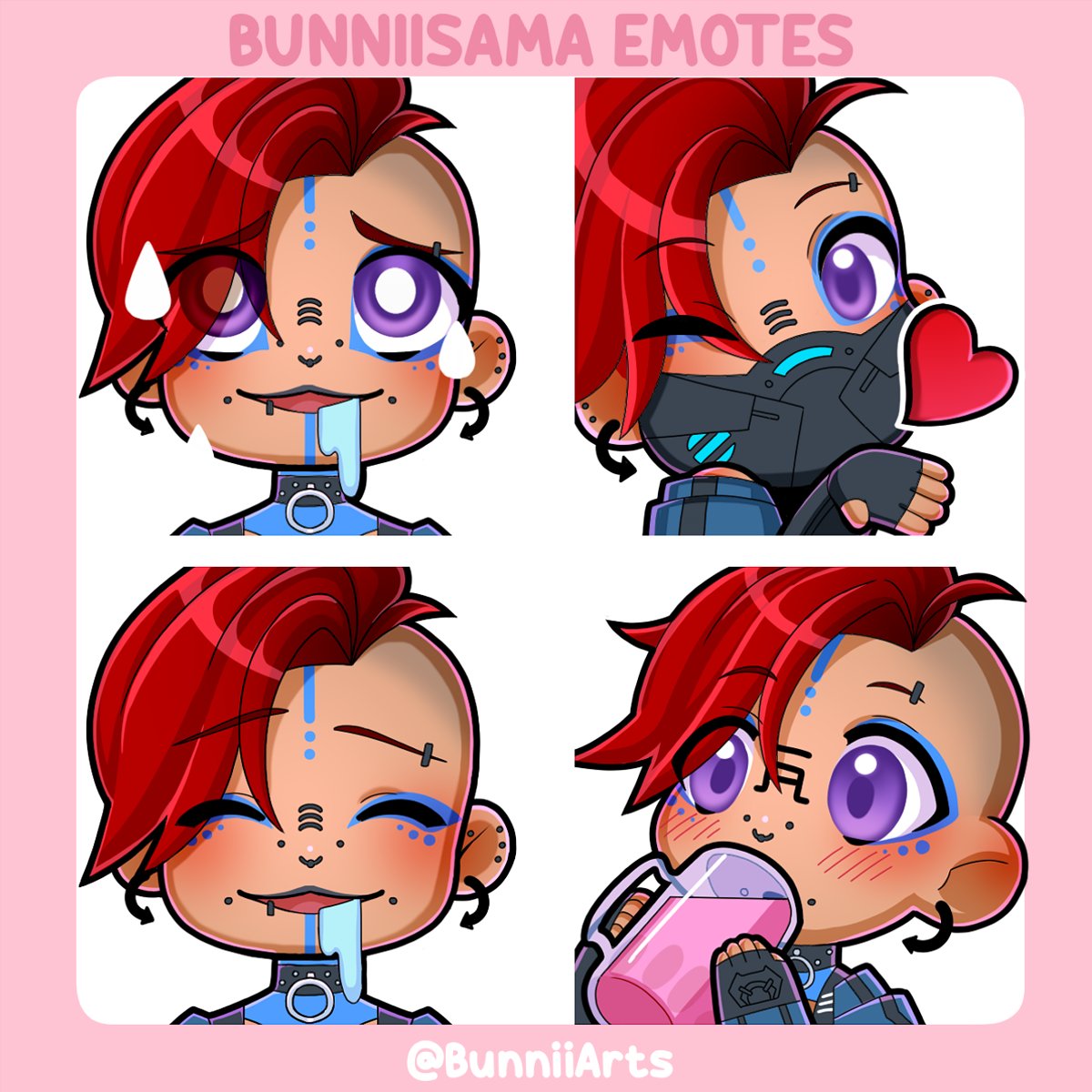 π bunniisama β‘ COMMS OPEN π (@bunniiarts) on Twitter photo Few more custom emotes for one of my regulars
π ft. <a href="/KStahlia/">Katyusha117 - RaveSpartan</a> π
#emotes #twitchemotes #emoteartist #TwitchEmoteArtist #VTuberUprising #Vtuber #Vtuberart #animation #ENVtuber #VTuberAssets #commissions #YCHCommission Few more custom emotes for one of my regulars
π ft. <a href="/KStahlia/">Katyusha117 - RaveSpartan</a> π
#emotes #twitchemotes #emoteartist #TwitchEmoteArtist #VTuberUprising #Vtuber #Vtuberart #animation #ENVtuber #VTuberAssets #commissions #YCHCommission