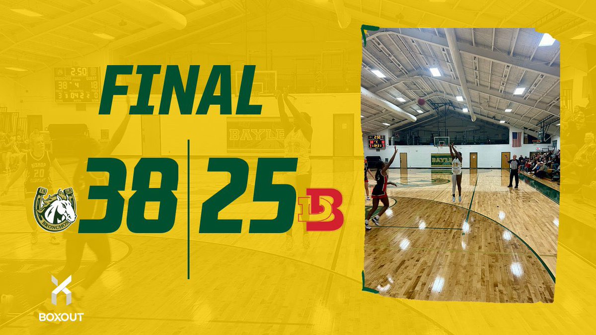 BaylessAD1's tweet photo. π¨π¨π¨
Lady Broncho Basketball starts the season off with a nice W over Bishop DuBourg. Congratulations to Coach Box on his 1st win as Head Coachβββ
#BaylessALLIN
#BringTheStampede
π’π‘β«οΈπ΄π https://t.co/fQdMfMxOYe
