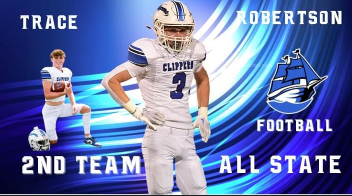 2nd team all state, Class 4a
1st team all district 3 
All district academic
3 athlete of the week
CCA Team skill defense player of the year 
Team captain 
Team high tackles 63
Team high TFL 12.5
Team high sacks 4.5
State qualifier