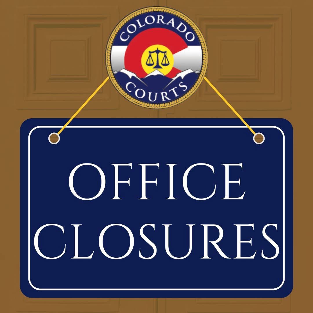 CO Courts (@cocourts) on Twitter photo All Colorado Judicial Branch Combined Courts and Probation Offices will be closed on Thanksgiving Day, Nov. 28. Many Combined Courts and Probation Offices also will be closed 11/27 and 11/29. Learn about closures in your area: bit.ly/4fYDH8p All Colorado Judicial Branch Combined Courts and Probation Offices will be closed on Thanksgiving Day, Nov. 28. Many Combined Courts and Probation Offices also will be closed 11/27 and 11/29. Learn about closures in your area: bit.ly/4fYDH8p