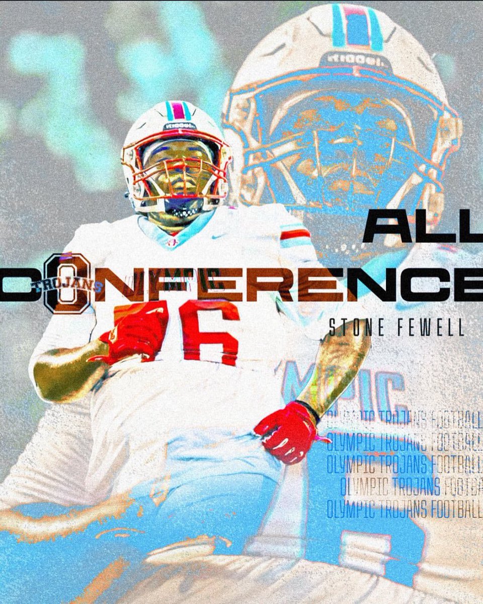 Blessed to receive <a href="/SoMeck4A/">SoMeck 4A Conference</a> all conference this year🙏🏾 this was a great year with my brothers🅾️
 <a href="/OlympicTrojans/">Olympic Athletics</a> 
<a href="/Coachemupt/">Brandon Thompson</a> <a href="/OHSCoachFish/">Coach Fish</a> <a href="/CoachBrown_4/">Trevor Brown Jr</a> <a href="/pepman704/">Matt Morrow</a>