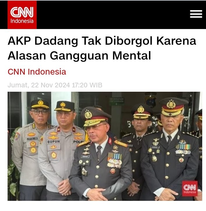 Manusia gangguan mental masih diaktivkan sbg polisi dan diberi senjata, 🤔🤦