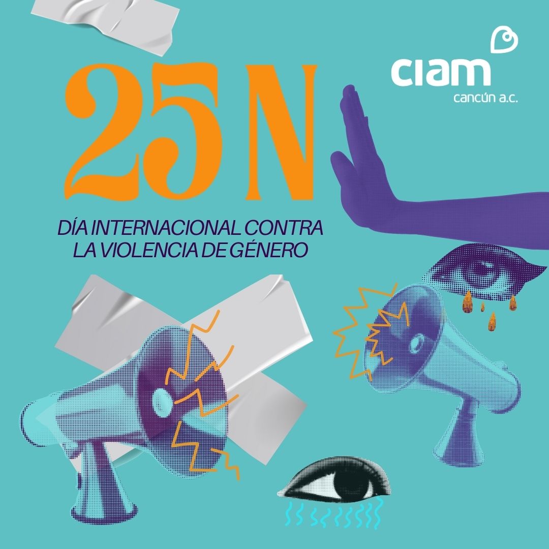 CIAM_Cancun's tweet photo. 25 de Noviembre: Día Internacional de la Eliminación de la Violencia contra la Mujer Hoy es un recordatorio de la importancia de construir un mundo donde todas las mujeres vivan con respeto, dignidad y seguridad.  ¡Juntas y juntos construimos La Paz! #25N #CulturaDePaz https://t.co/DaQBkAdMbD